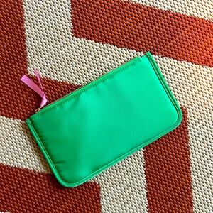 J Crew small customizable pouch